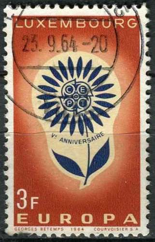 LUXEMBOURG 1964 OBLITERE N° 648 europa