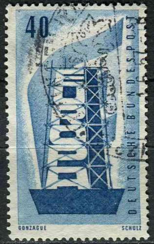 ALLEMAGNE RFA 1956 OBLITERE N° 118 europa