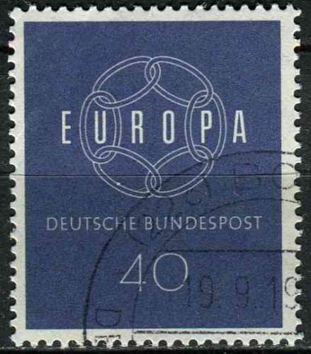 ALLEMAGNE RFA 1959 OBLITERE N° 194 europa