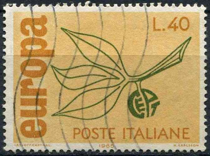 ITALIE 1965 OBLITERE N° 928 europa