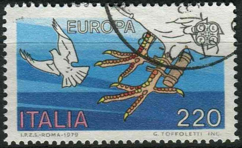 ITALIE 1979 OBLITERE N° 1390 europa