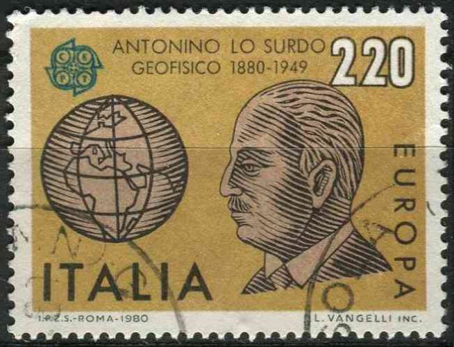 ITALIE 1980 OBLITERE N° 1419 europa