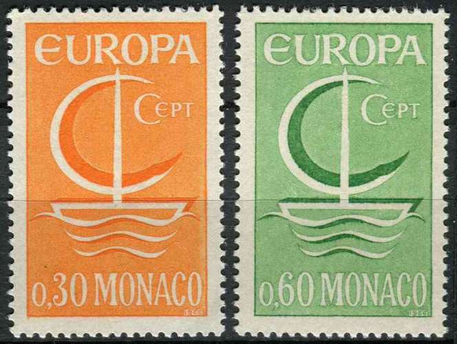 MONACO 1966 NEUF** MNH N° 698 699 europa