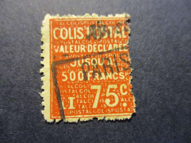 france y & t colis postaux 98 obl 1933