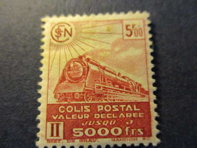 france y & t colis postaux 178 nsg 1941