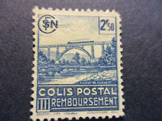 france y & t colis postaux 179 nsg 1941