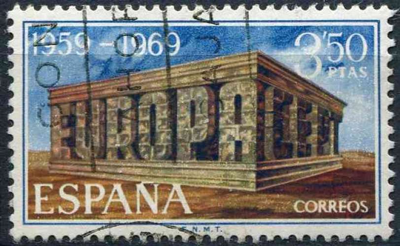 ESPAGNE 1969 OBLITERE N° 1572 europa