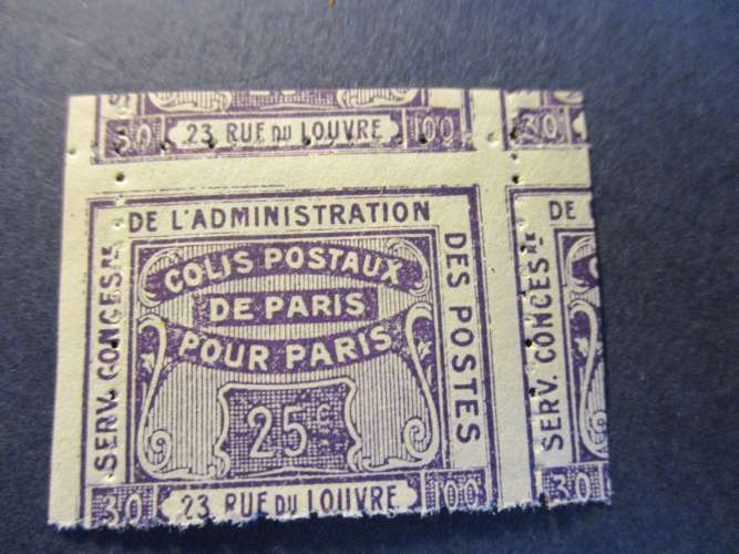 france maury colis pour paris vers paris 50 **  1919