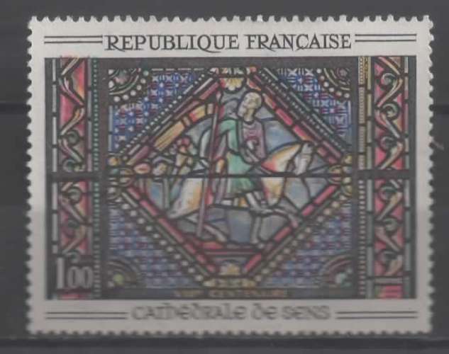 FRANCE 1964 N°1427e X LANCE BLANCHE VOIR SCAN