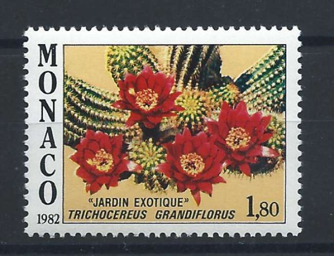 Monaco N°1339** (MNH) 1982 - Plante du jardin exotique