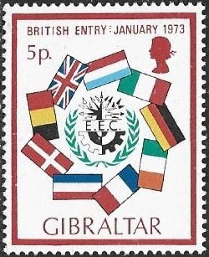 Gibraltar - 1973 - Y&T 292 ** - MNH