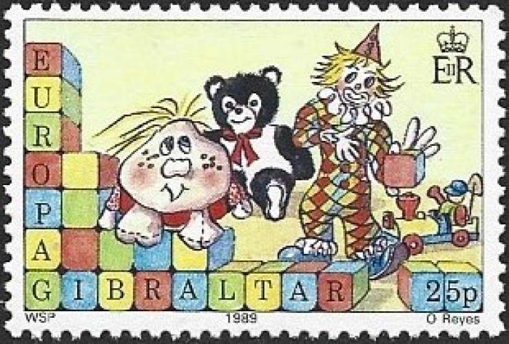 Gibraltar - 1989 - Y&T 573 ** - MNH