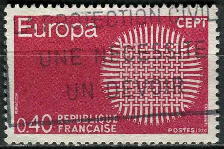 FRANCE 1970 OBLITERE N° 1637 europa