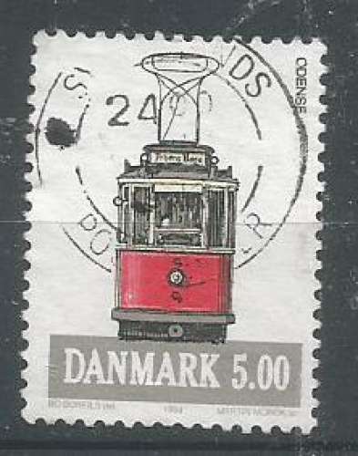 Danemark 1994 - YT n° 1085 - Tramway électrique - cote 1,50