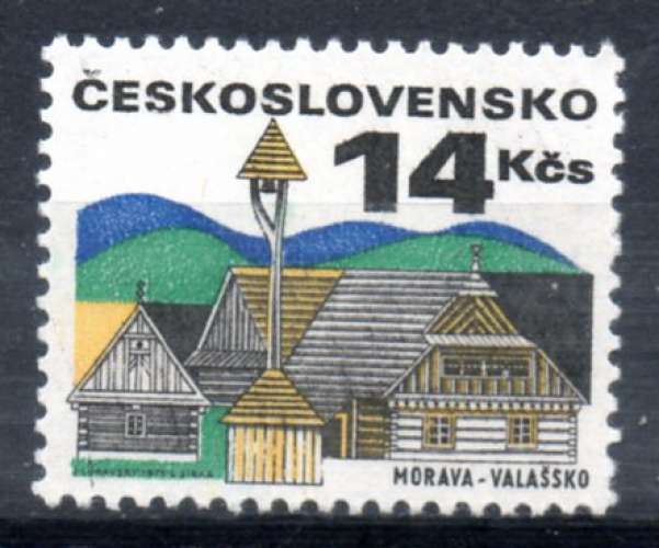 Tchecoslovaquie Yvert N°1839 Neuf 1971 MORAVIE 