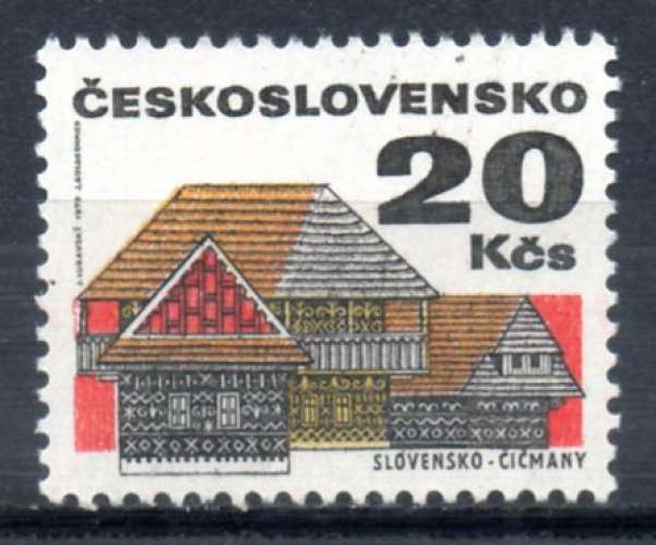 Tchecoslovaquie Yvert N°1923 Neuf 1972 CICMANY 