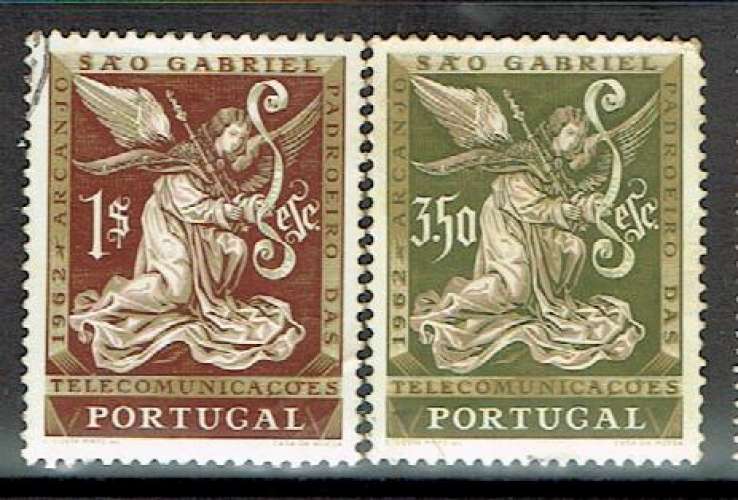 PORTUGAL 1962 - YT 896 897 OBLITÉRÉS.