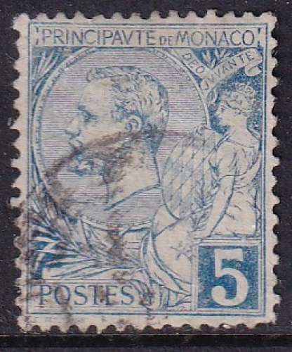 monaco ... n° 13  obliteré ... 1891