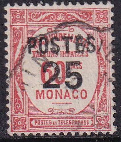 monaco ... n° 144  obliteré ... 1933