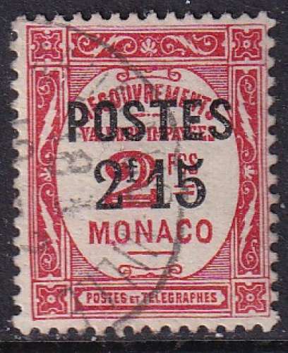 monaco ... n° 151  obliteré ... 1937