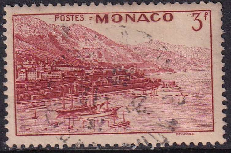 monaco ... n° 180  obliteré ... 1939