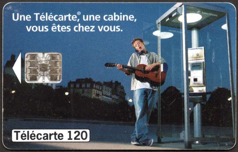 15/489 - Télécarte 120 - 12/97 - Une télécarte, une cabine .....