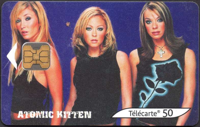 117/281 - Télécarte 50 - 08/02 - Atomic Kitten