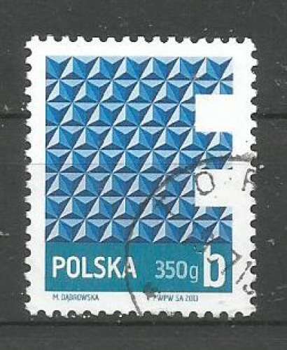 Pologne  2013 - YT n° 4303 - Lettres - cote 1,80