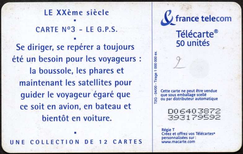 136/592 - Télécarte 50 - 04/00 - Phare