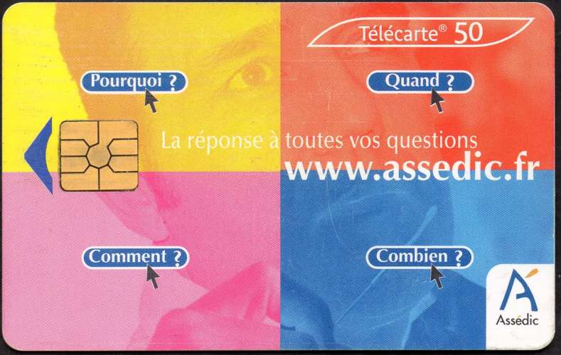 234/081 - Télécarte 50 - 02/03 - Assedic