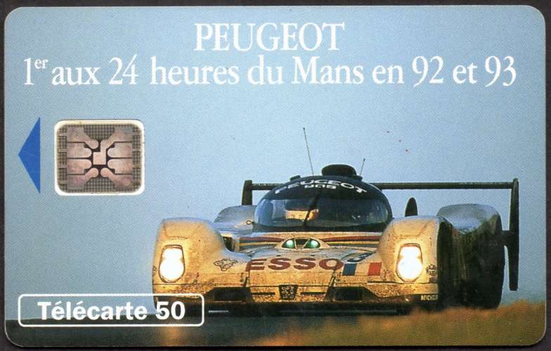 252/562 - Télécarte 50 - 07/93 - Peugeot