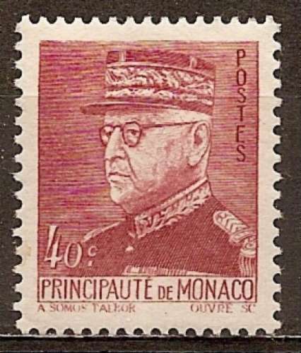 monaco ... n° 225  neuf* ... 1941