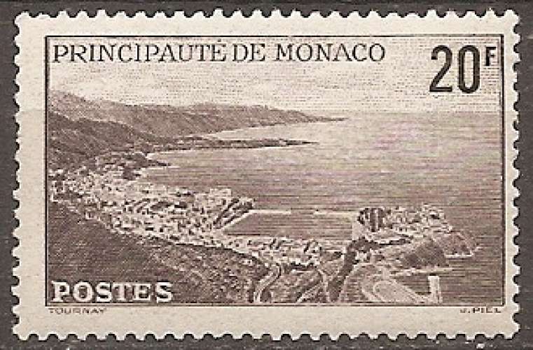 monaco ... n° 263  neuf* ... 1943