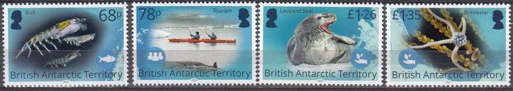 British Antarctic Territory 2021 Programme de gestion durable Neuf **