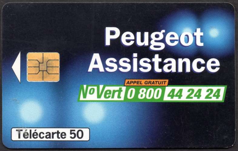 258/324 - Télécarte 50 - 02/98 - Peugeot assistance