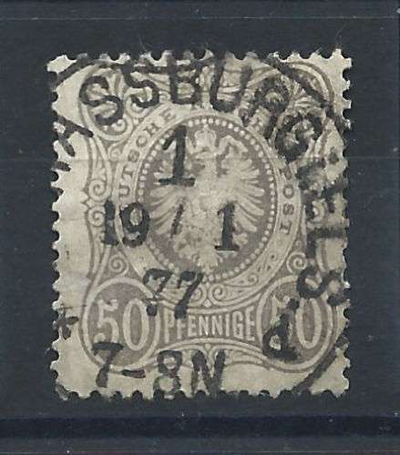 Allemagne N°35 Obl (FU) 1875/77 - Armoirie 