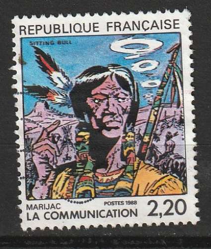 France  1988 YT 2502 du BC La communication