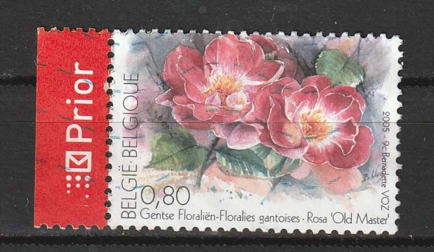 Belgique  2005 YT 3370 Fleurs