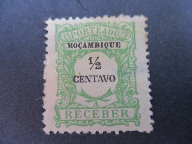 mozambique y & t taxe  31* 1917 