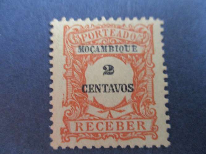 mozambique y & t taxe  33 * 1917 