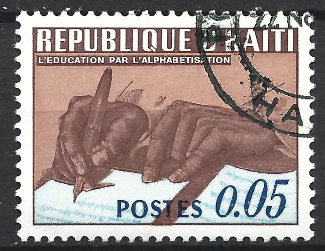 HAÏTI 1967  - Y & T : 588 - Education et alphabétisation