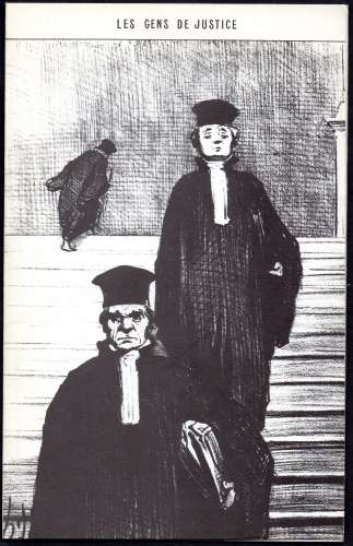 BF34 - 6 Reproductions de Daumier 