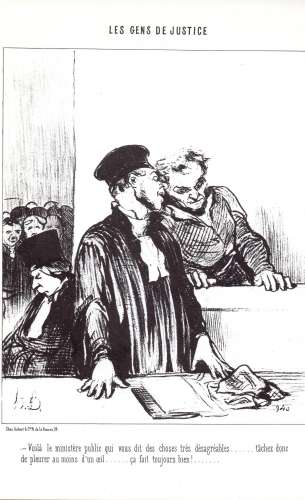 BF34 - 6 Reproductions de Daumier 