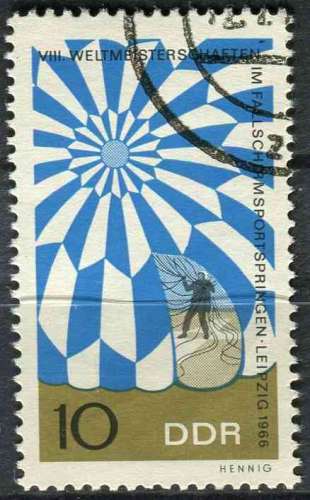 ALLEMAGNE RDA 1966 OBLITERE N° 886