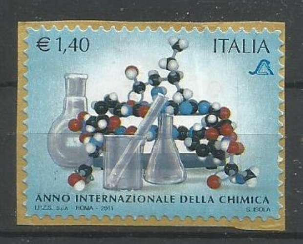 Italie 2011 - YT n° 3242 - Chimie - cote 1,70