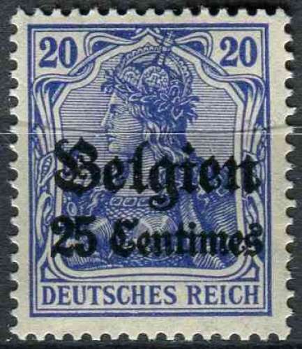 BELGIQUE occupation allemande 1914 NEUF** MNH N° 4