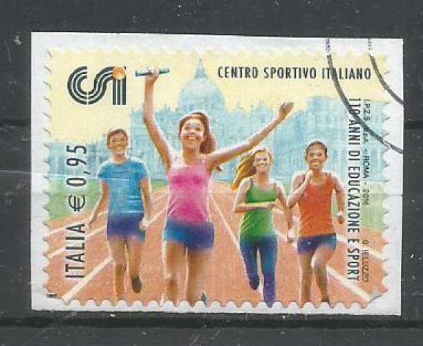 Italie 2016 - YT n° 3667 - Athlétisme, enfants