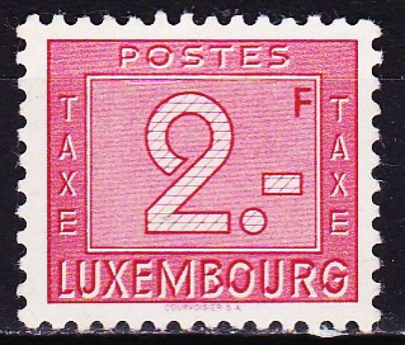 Luxembourg - Timbres-Taxe - Y&T N°32*