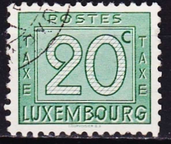 Luxembourg - Timbres-Taxe - Y&T N°25