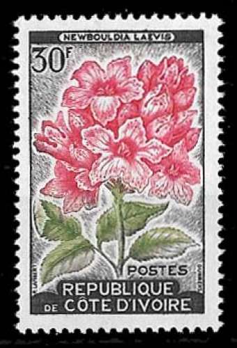 Côte d'Ivoire 1961 - Y&T 1996 Neuf (MH) - Fleurs